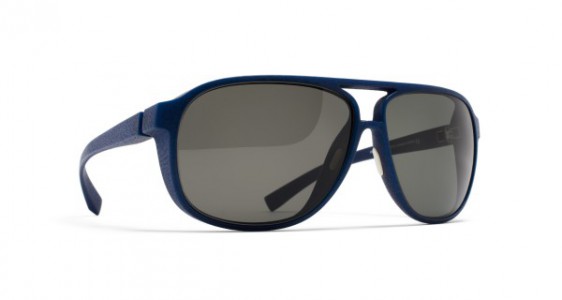 Mykita Mylon VENTO Sunglasses, MD18 NIGHT BLUE - LENS: GREY POLARISED