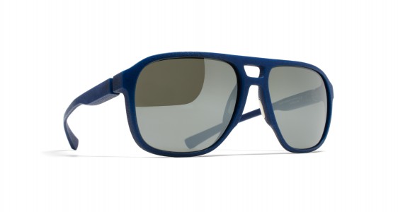 Mykita Mylon CANOPUS Sunglasses, MD18 NIGHT BLUE - LENS: COAL FLASH