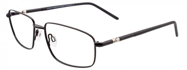 EasyClip EC347 Eyeglasses, SATIN BLACK