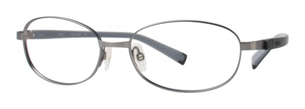Seiko Titanium T3073 Eyeglasses, S20 Semi Matte Gray / Black