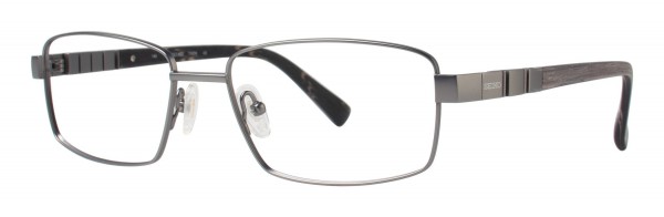 Seiko Titanium T1074 Eyeglasses, 292 Pure Gun Metal