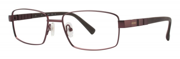 Seiko Titanium T1074 Eyeglasses, 677 Black Matte