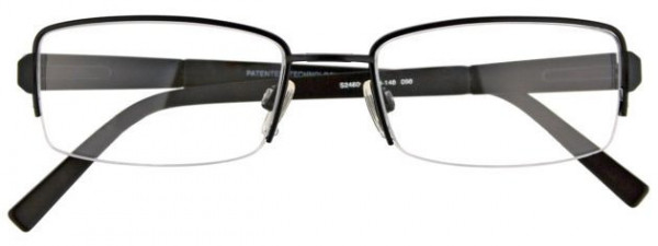 EasyClip S2460 Eyeglasses, 010 - Satin Dark Chocolate Brown