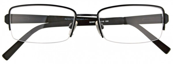 EasyClip S2460 Eyeglasses, 090 - Matte Black