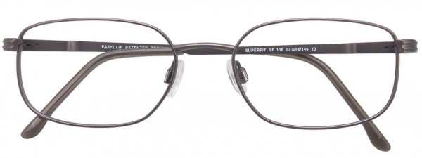EasyClip SF116 Eyeglasses, 020 - Satin Grey