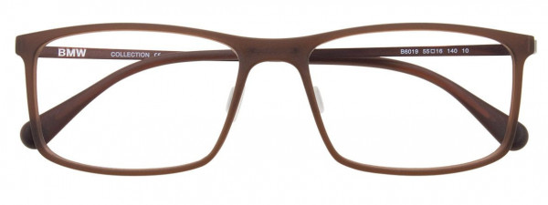 BMW Eyewear B6019 Eyeglasses, 010 - Dark Brown