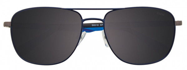 BMW Eyewear B6516 Sunglasses, 050 - Satin Dark Navy