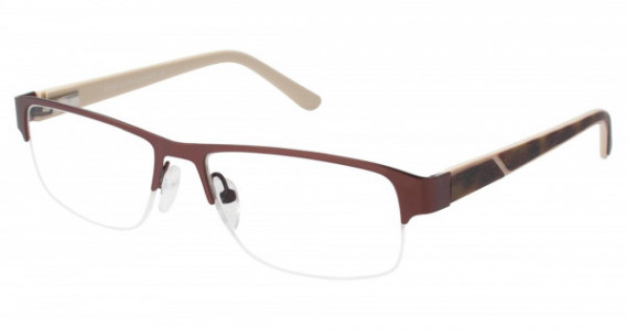 SeventyOne REGIS Eyeglasses, BROWN