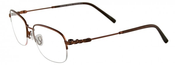 EasyTwist CT198 Eyeglasses, SATIN CHOCOLATE