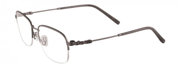 EasyTwist CT198 Eyeglasses, SATIN STEEL