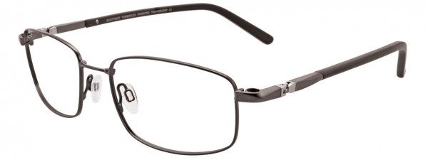 EasyTwist CT221 Eyeglasses, SATIN STEEL