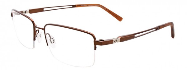 EasyTwist CT226 Eyeglasses, SATIN DARK BROWN
