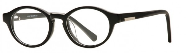 Dakota Smith Genius (Y-Sport) Eyeglasses, Black