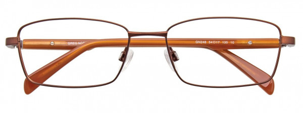 Greg Norman GN248 Eyeglasses, 010 - Satin Brown