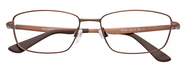 Greg Norman GN253 Eyeglasses, 010 - Satin Brown