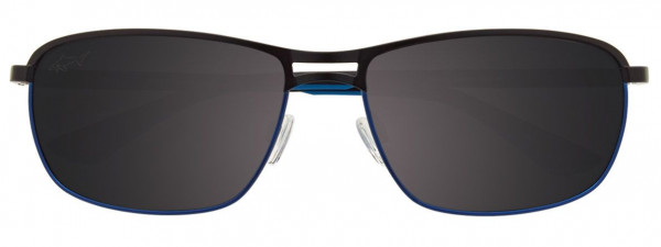 Greg Norman G2015S Sunglasses, 050 - Satin Black & Royal Blue
