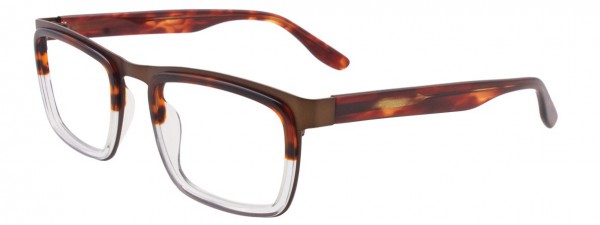 Takumi P5009 Eyeglasses, BROWN AND CRYSTAL
