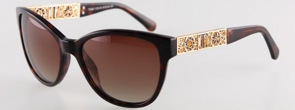 Takumi TX693 Sunglasses, MARBLED BROWN AND GOLD