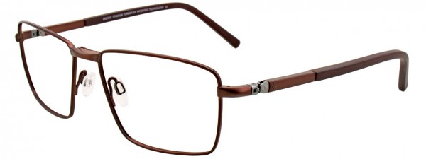 Pentax P9996 Eyeglasses, SATIN CHOCOLATE
