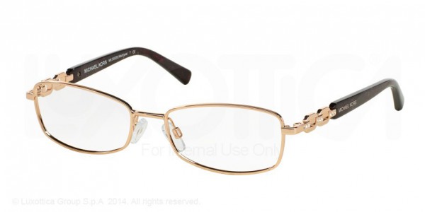 Michael Kors MK3002B MALDIVES Eyeglasses, 1026 ROSE GOLD (PINK)