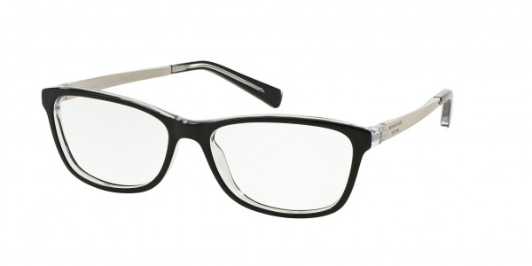 Michael Kors MK4017 NEVIS Eyeglasses, 3033 BLACK/CRYSTAL (BLACK)