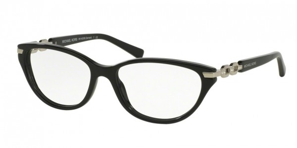 Michael Kors MK4020BF ZERMATT (F) Eyeglasses, 3005 BLACK (BLACK)