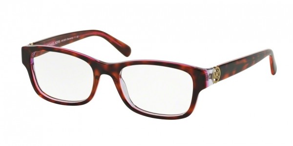 Michael Kors MK8001F RAVENNA Eyeglasses, 3003 TORTOISE/PINK/PURPLE (HAVANA)