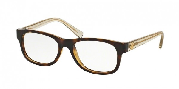 Michael Kors MK8014 SILVERLAKE Eyeglasses, 3054 TORTOISE SMOKEY TRANSPARENT (HAVANA)