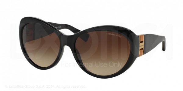 Michael Kors MK2002QM BRAZIL Sunglasses, 300513 BLACK (BLACK)