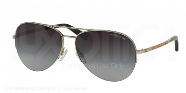 Michael Kors MK1001 GRAMERCY Sunglasses, 100111 SILVER (SILVER)