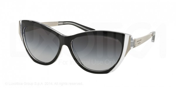 Michael Kors MK2005F CANEEL (F) Sunglasses, 303311 BLACK CRYSTAL (BLACK)
