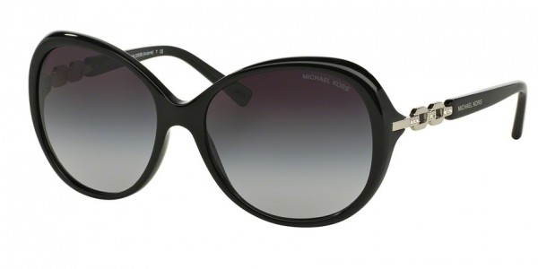 Michael Kors MK2008BF ANDORRA (F) Sunglasses, 300511 BLACK (BLACK)