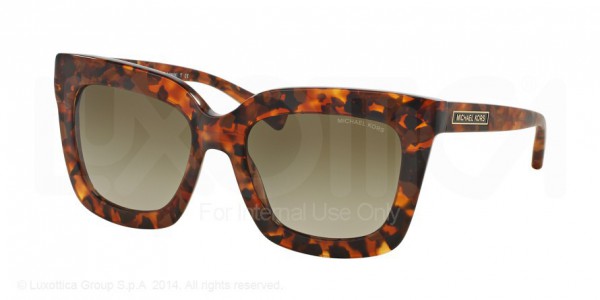 Michael Kors MK2013 POLYNESIA Sunglasses, 306613 BROWN TORTOISE (HAVANA)
