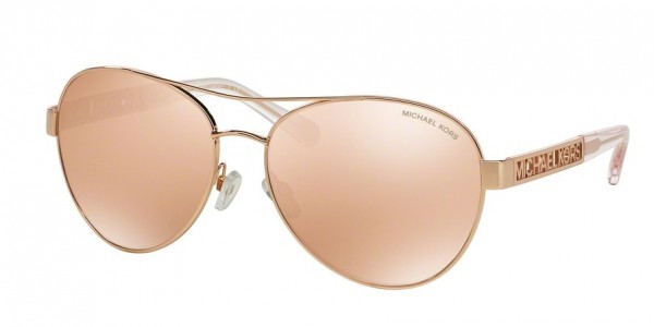Michael Kors MK5003 CAGLIARI Sunglasses, 1003R1 ROSE GOLD (PINK)