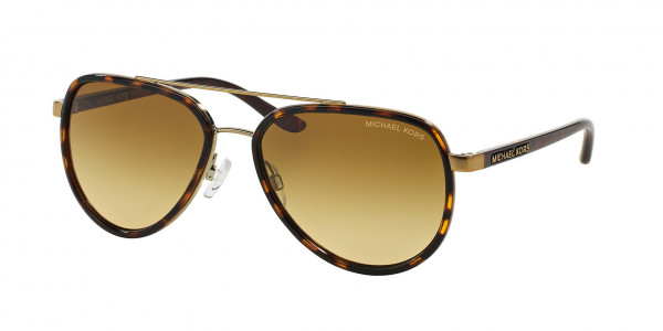 Michael Kors MK5006 PLAYA NORTE Sunglasses, 10342L TORTOISE/ GOLD (HAVANA)