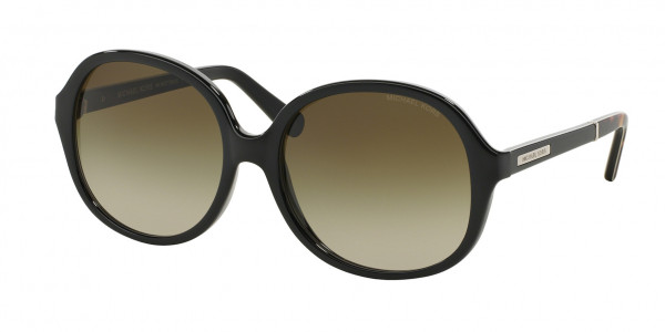 Michael Kors MK6007 TAHITI Sunglasses, 300913 BLACK DK TORTOISE (BLACK)