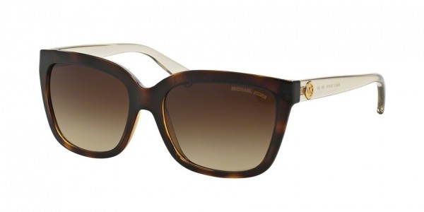 Michael Kors MK6016 SANDESTIN Sunglasses, 305413 TORTOISE SMOKEY TRANSPARENT (HAVANA)
