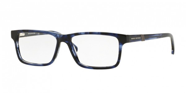 Brooks Brothers BB2025 Eyeglasses, 6088 BLUE MARBLE (BLUE)