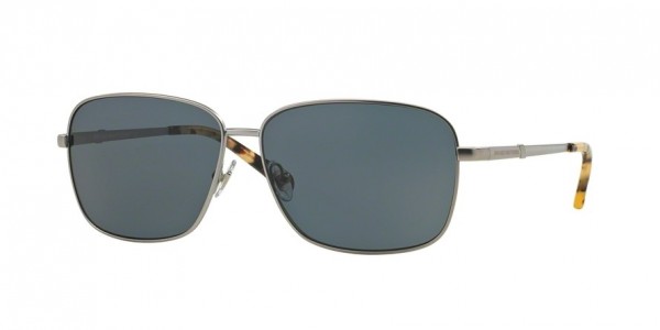 Brooks Brothers BB4032S Sunglasses, 151587 MATTE LT GUNMETAL (GUNMETAL)