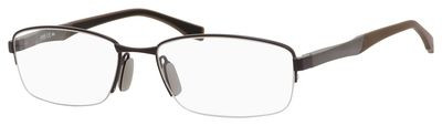 HUGO BOSS Black Boss 0709 Eyeglasses, 0GZV(00) Brown Ruthenium