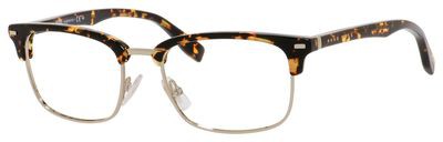 HUGO BOSS Black Boss 0711 Eyeglasses, 0H1D(00) Havana Gold Spotted