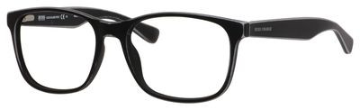 HUGO BOSS Orange Bo 0206 Eyeglasses, 09DR(00) Black Light Gray