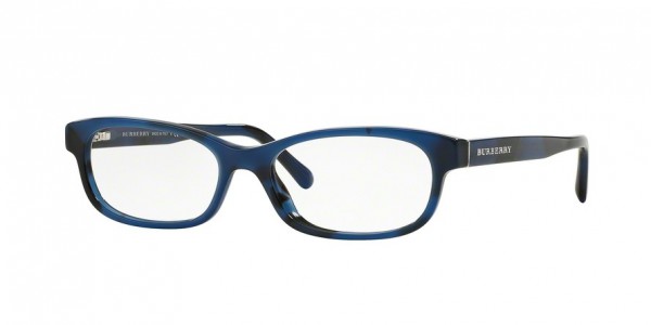 Burberry BE2202F Eyeglasses, 3546 SPOTTED BLUE (BLUE)