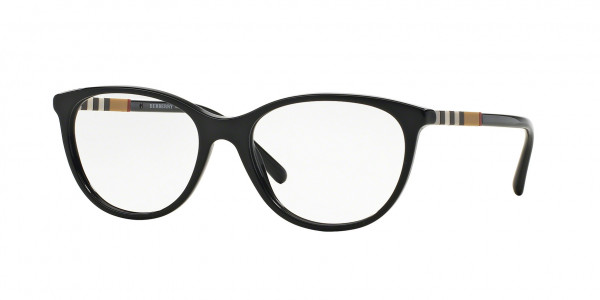 Burberry BE2205 Eyeglasses, 3001 BLACK