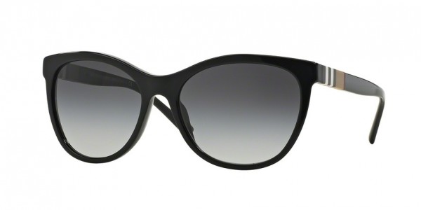 Burberry BE4199F Sunglasses, 30018G BLACK (BLACK)