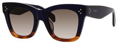 Celine Celine 41098 F/S Sunglasses, 0QLT(Z3) Havana Blue Blue