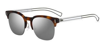 Dior Homme Blacktie 207S Sunglasses, 0CJ5(SF) Havana Green Crystal