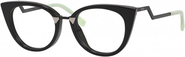 Fendi FF 0119 Eyeglasses, 0AQM Black