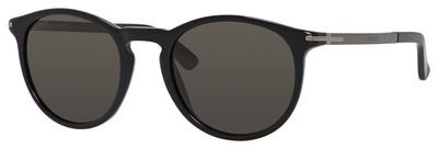 Gucci Gucci 1110/S Sunglasses, 0B2X(NR) Black Dark Ruthenium