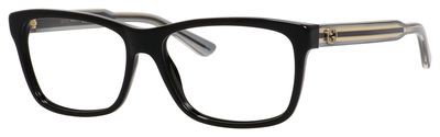 Gucci Gucci 3765 Eyeglasses, 0GX3(00) Black Gray